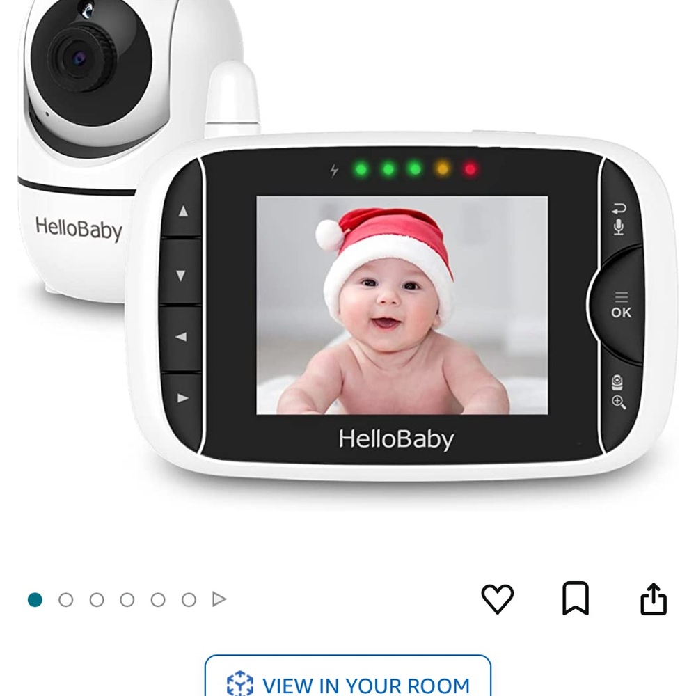 Hello baby camera and monitor